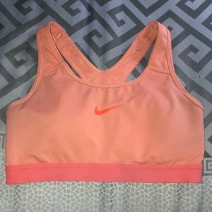 Nike Orange Sports Bra